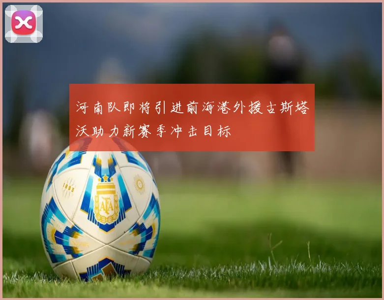 河南队即将引进前海港外援古斯塔沃助力新赛季冲击目标